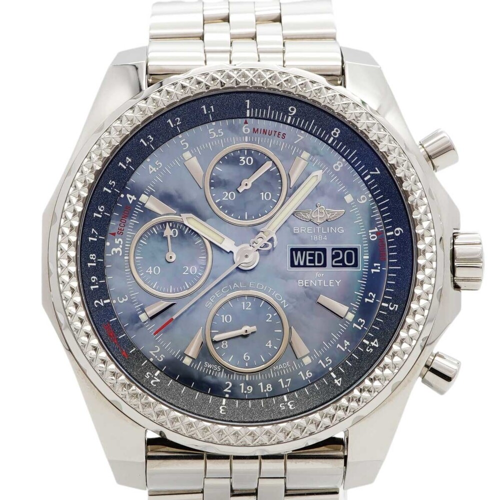 Breitling Bentley A133627X A13362 Blue Dial Men's Watch